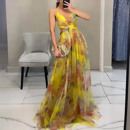 Jennifer | Robe Maxi Florale Élégante