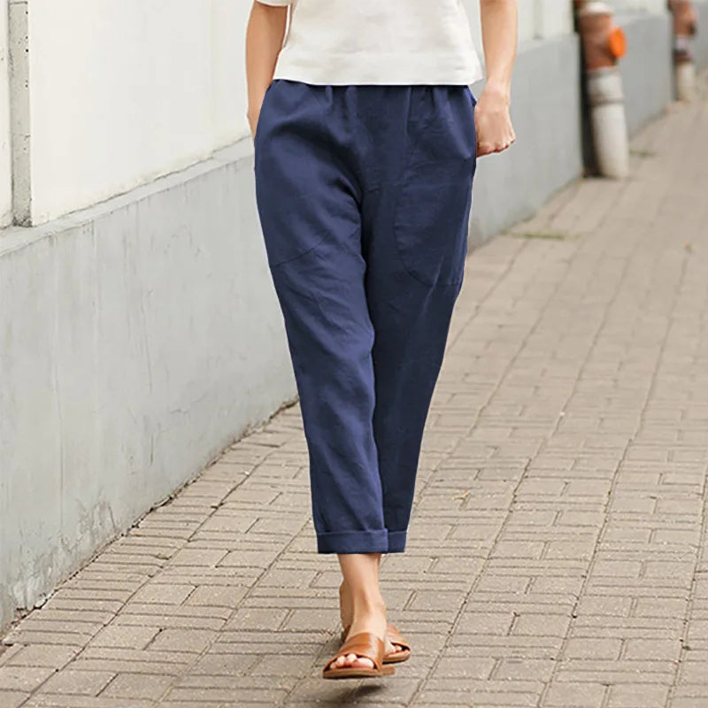 Kriza - Pantalons Amples avec Poches