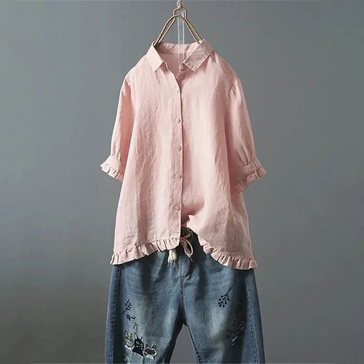 ANNA | Haut Ruffle Quotidien