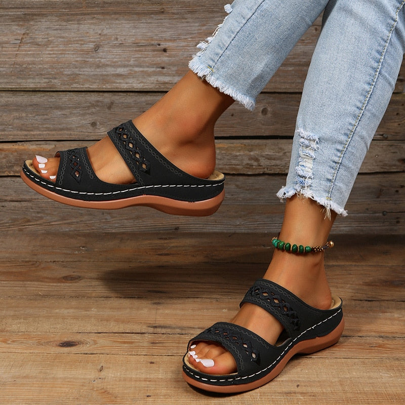 Alyssons - Sandales orthopédiques confortables pour femmes