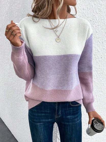 Daphne - Pull en Maille Ombre