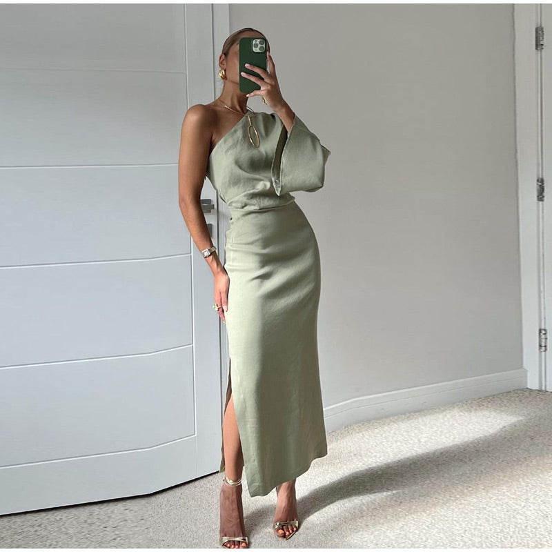 Linne | Robe D'Invitée De Mariage Longue Pour Femme | Chic