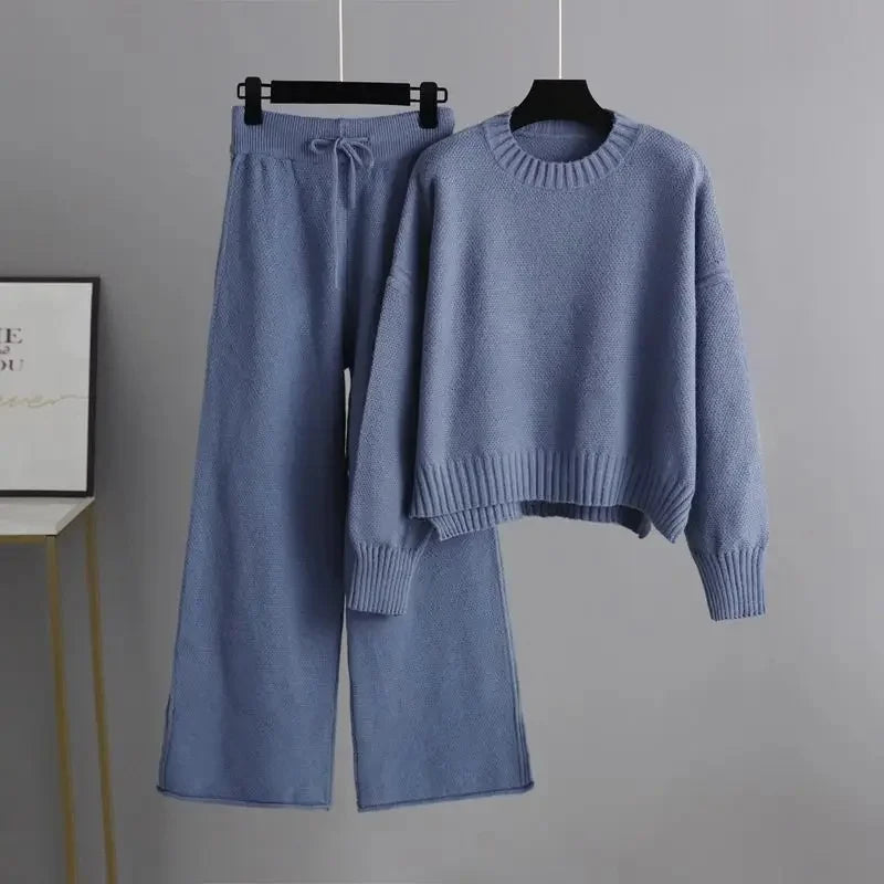 CAMILLE – ENSEMBLE DE DEUX PIÈCES EN TRICOT CONFORTABLE