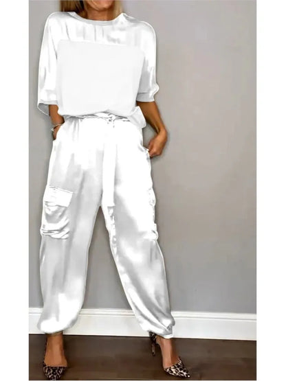 GRACE - ENSEMBLE DE LOISIRS EN SATIN
