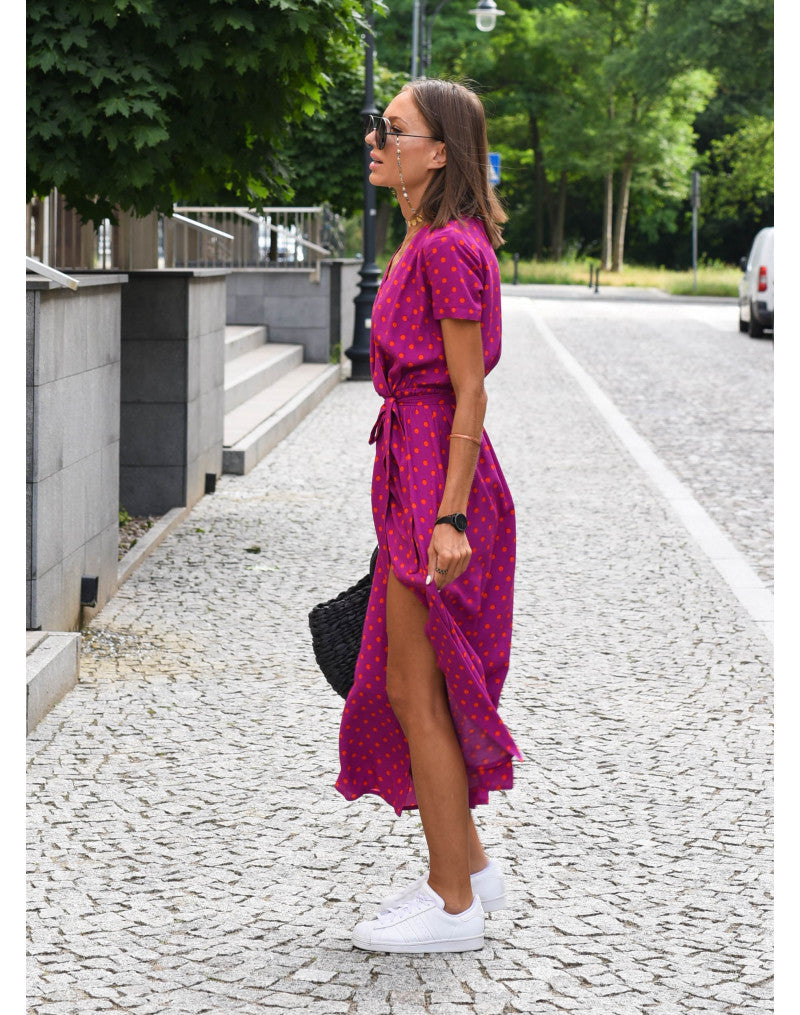 Yasmine | Robe Élégante à Décolleté en V