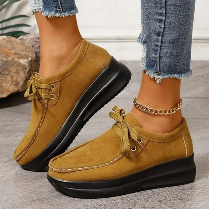 Laurina - Baskets en daim à la mode