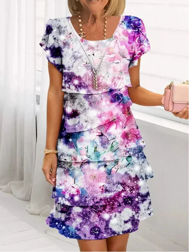 Vanessa | Robe Élégante avec Volants