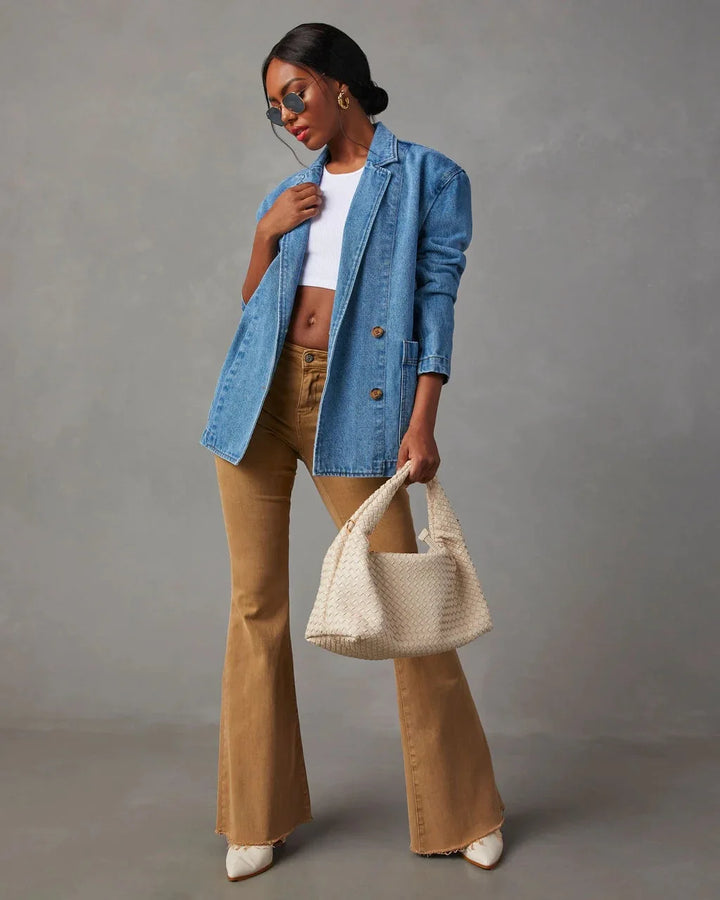 ALICE | Blazer en Denim