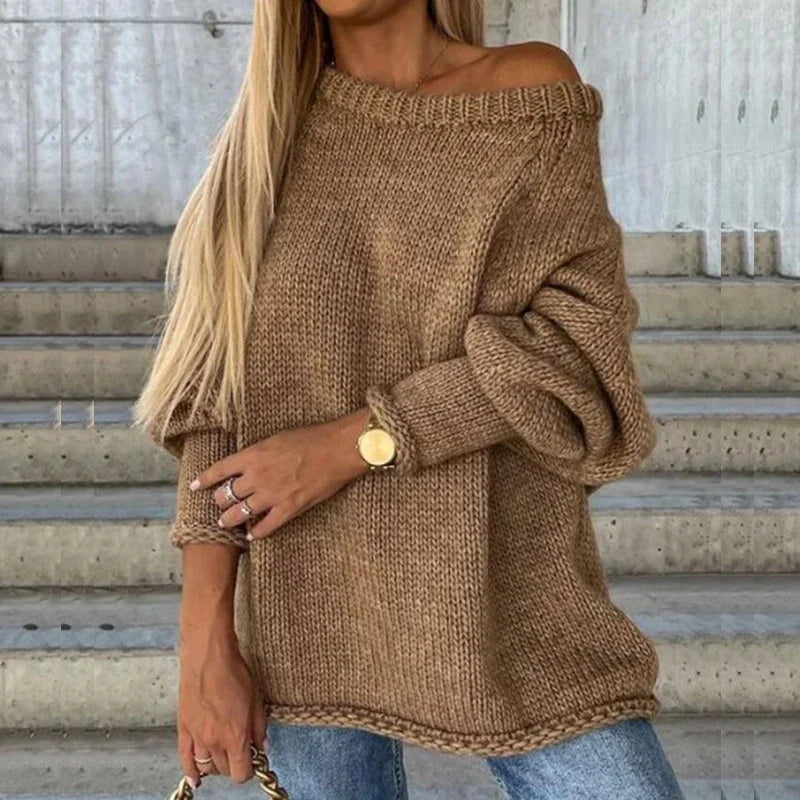 Eloise™ Pull à Épaules Dégagées