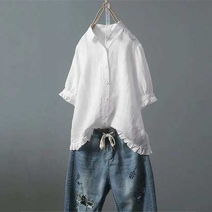 ANNA | Haut Ruffle Quotidien