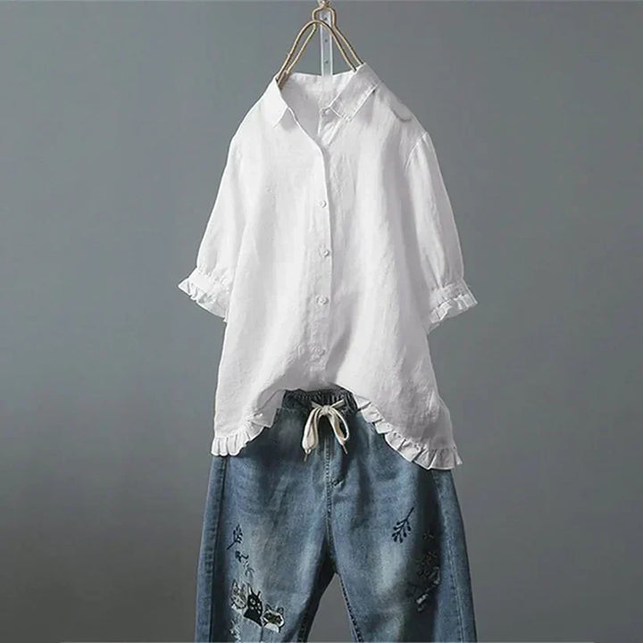 ANNA | Haut Ruffle Quotidien