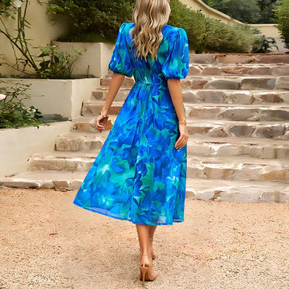 Leona | Robe Midi Élégante