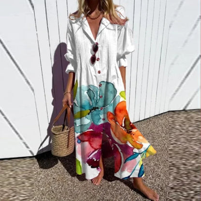 Margaux | Robe d'été boheme pour femme | Maxi