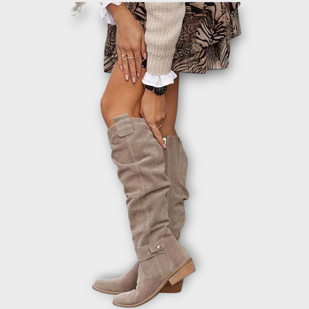 Bottes Hautes Froissées