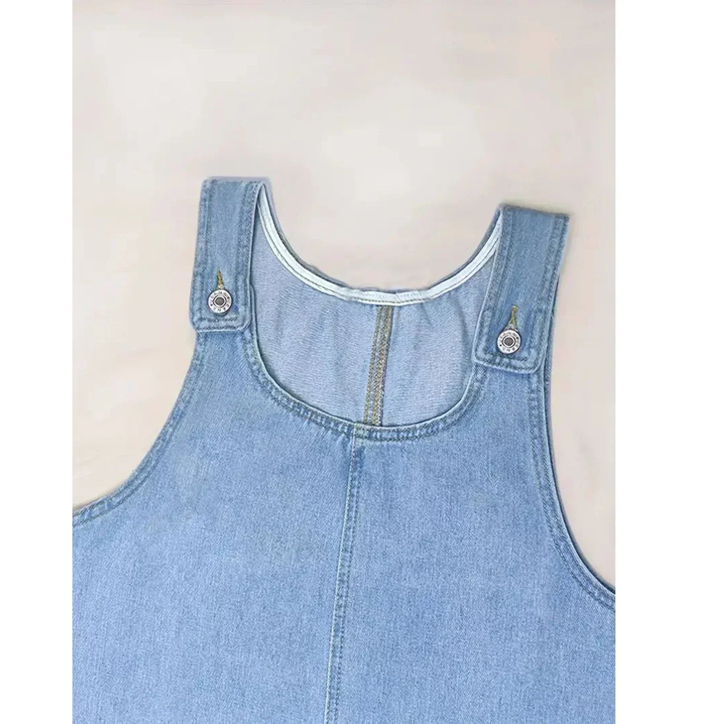Robe en Denim-Look Relaxed Emma