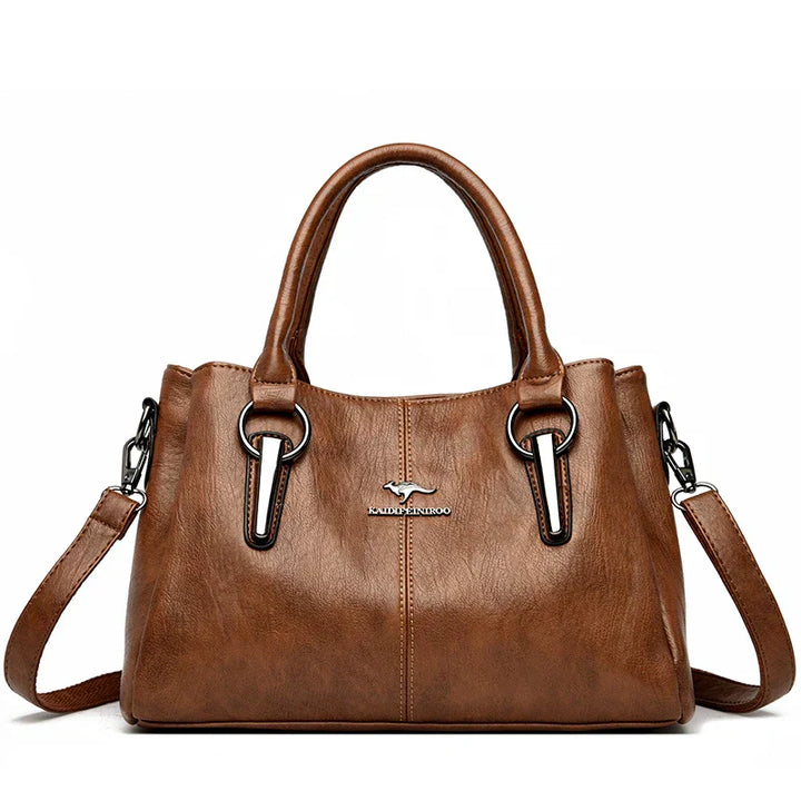 Avela Sac à Bandoulière en Cuir Souple