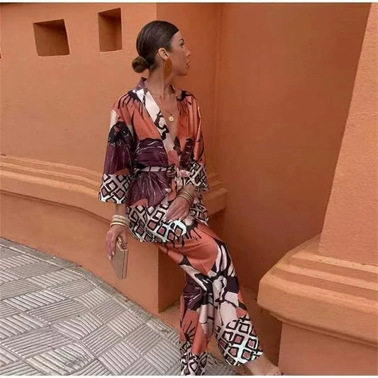 Lynor - Ensemble de Loungewear Élégant et Décontracté