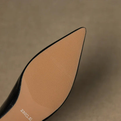 Clara – Mules en Cuir Naturel