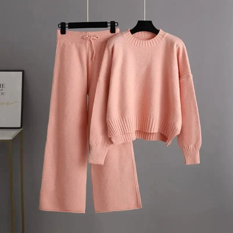 CAMILLE – ENSEMBLE DE DEUX PIÈCES EN TRICOT CONFORTABLE