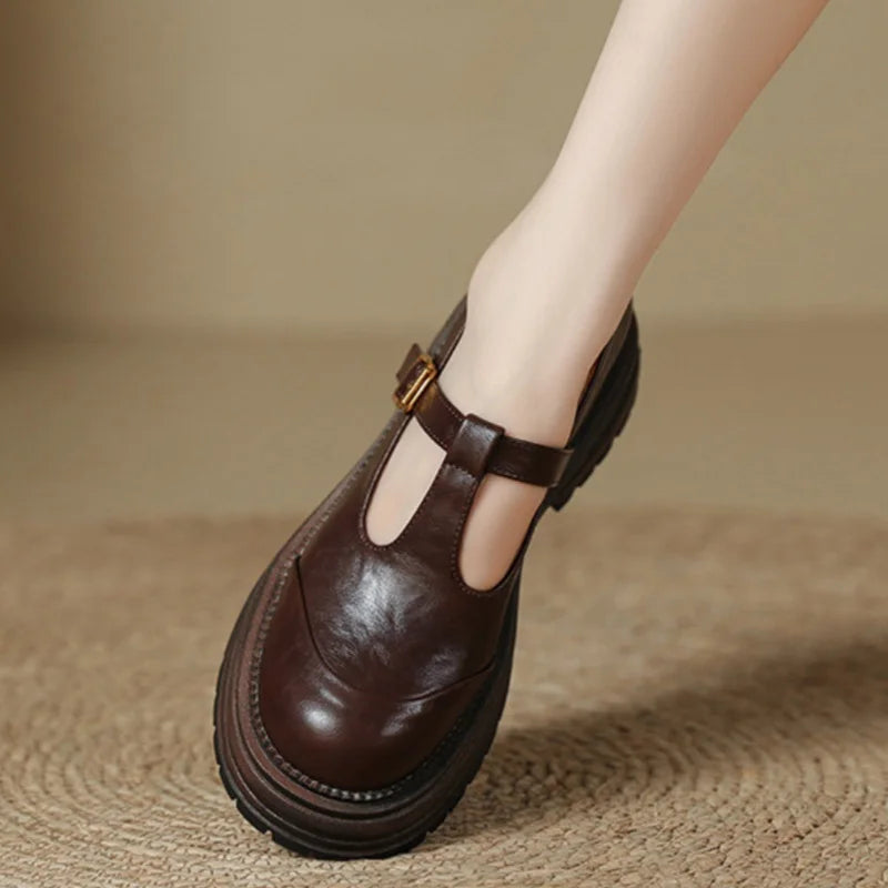 Chaussures T-bar Farisse