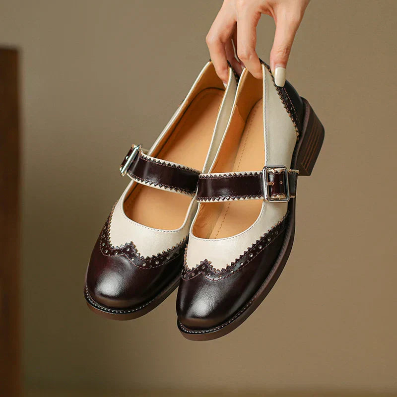 Miana Cuir Mary Janes