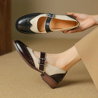 Miana Cuir Mary Janes