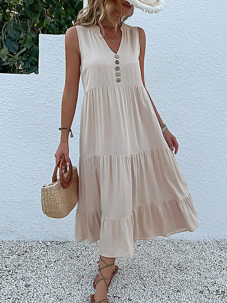 Jennifer | Robe d'Été Élégante