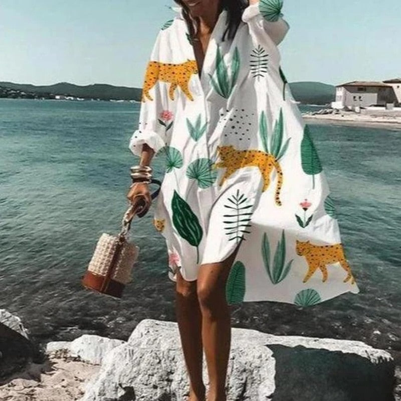 Nadine - Robe d'été fluide et intemporelle pour femme