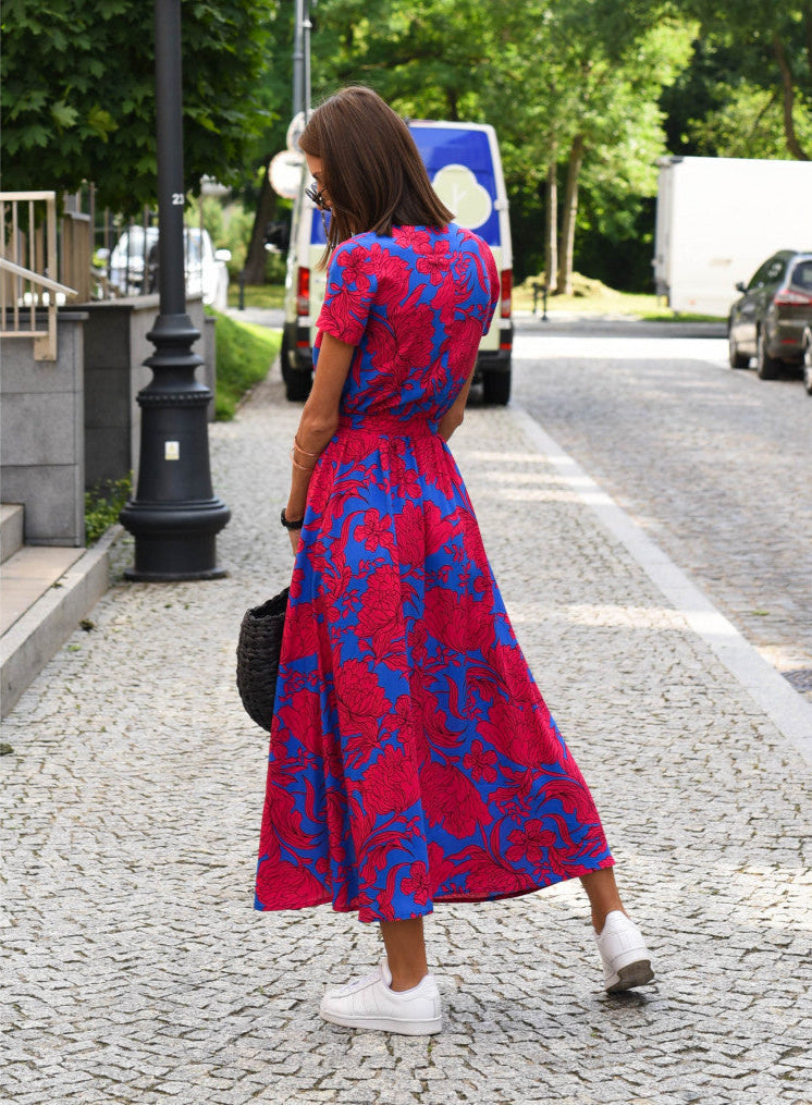 Aureza | Robe Wrap Soft Bloom