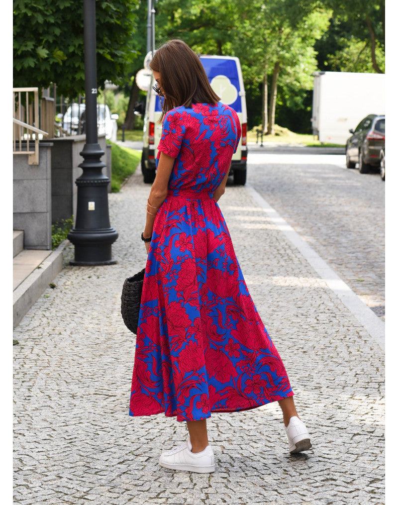 Yasmine | Robe Élégante à Décolleté en V