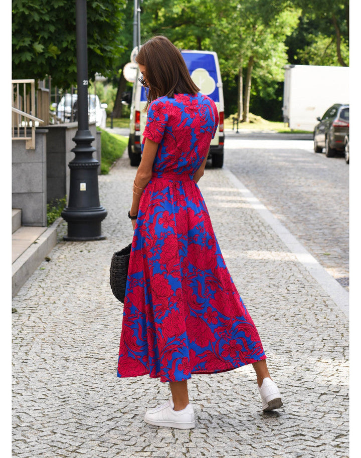 Yasmine | Robe Élégante à Décolleté en V