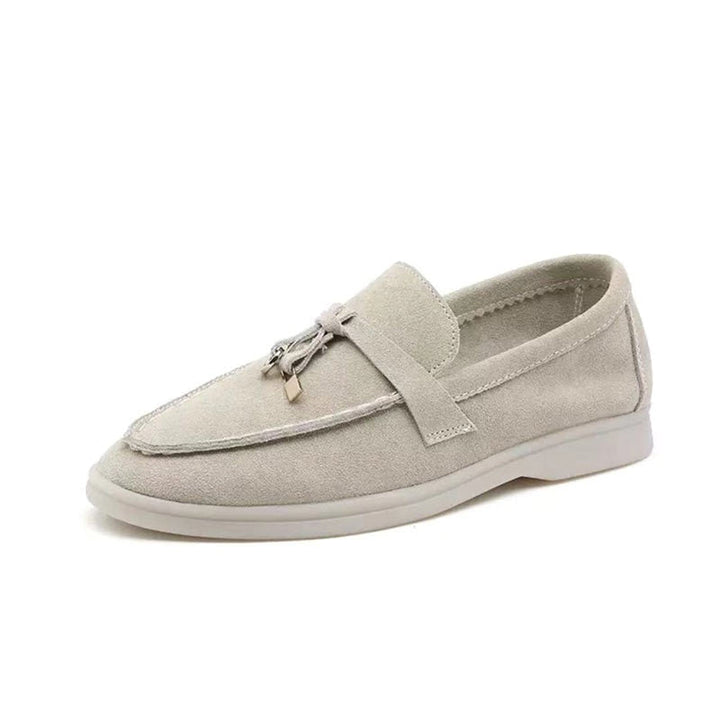 Vianne - Mocassins élégants en daim pour femme