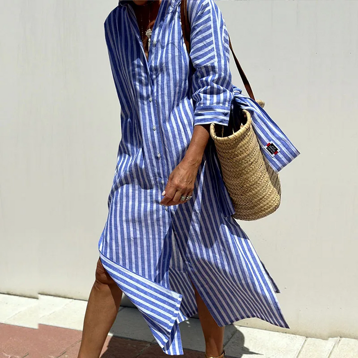 Colbie - Robe Chemise Décontractée