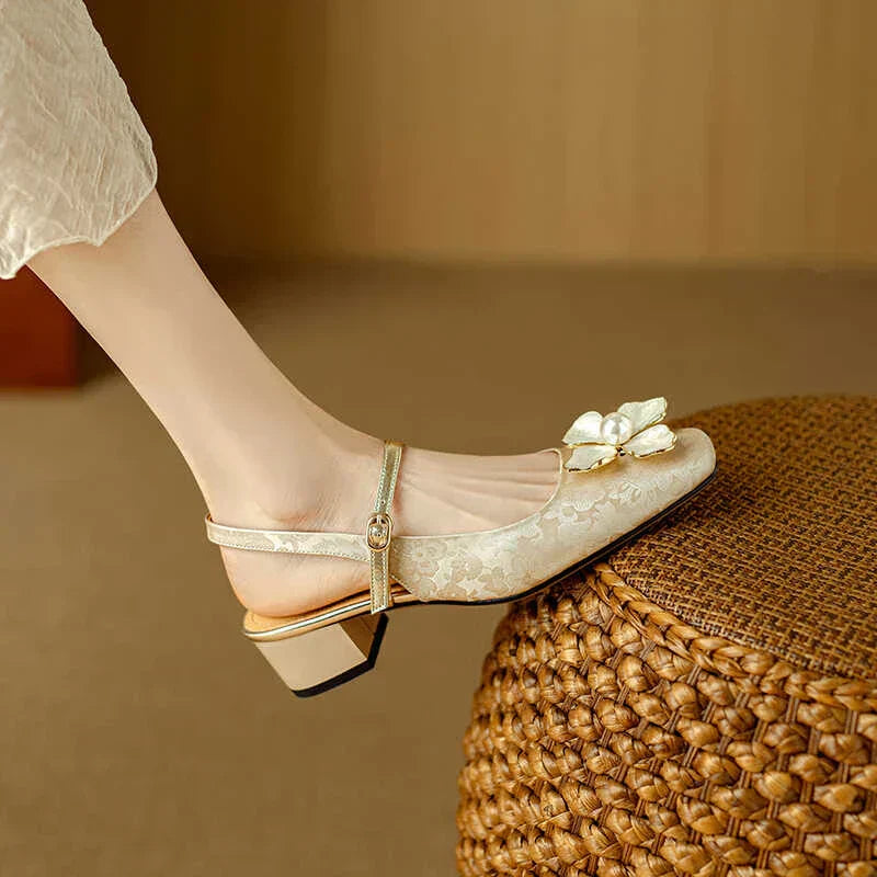 Genine - Escarpins à bride arrière