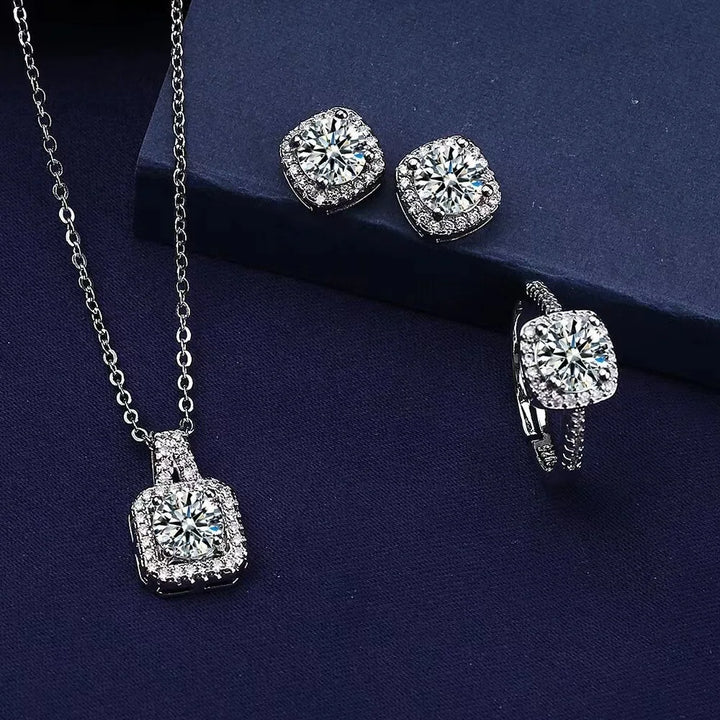 Ensemble de Bijoux Cube de Luxe