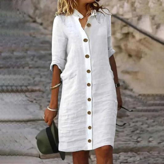 Bryn | Robe Courte Élégante avec Couverture du Ventre
