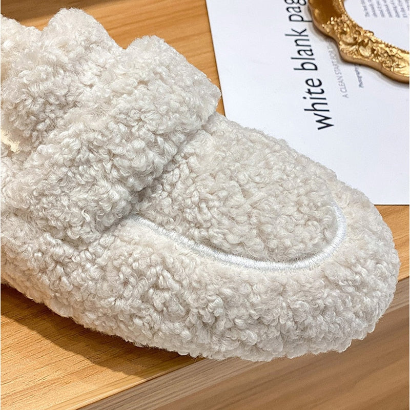 Azida – Chaussures en Peluche Confort