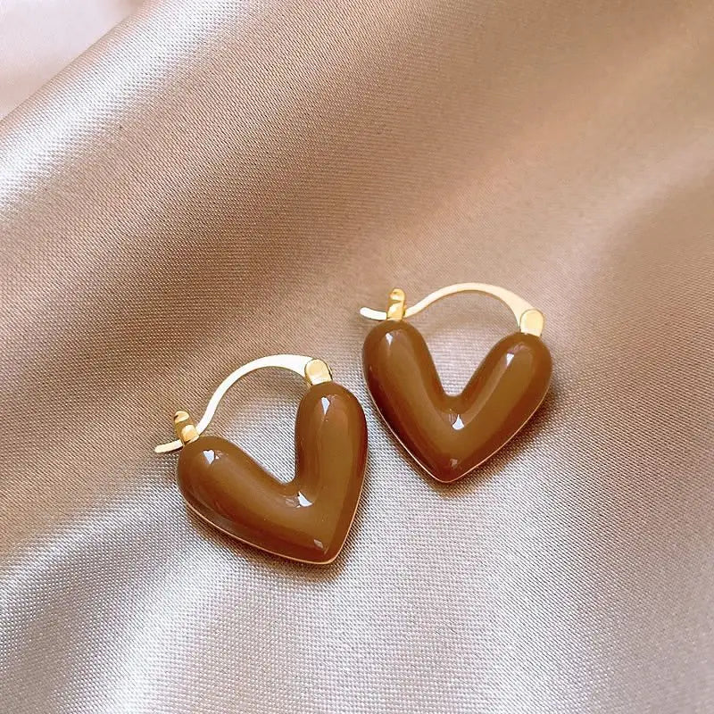 Boucles d'oreilles créoles vintage en forme de U