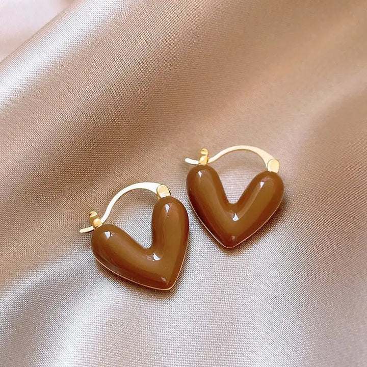 Boucles d'oreilles créoles vintage en forme de U