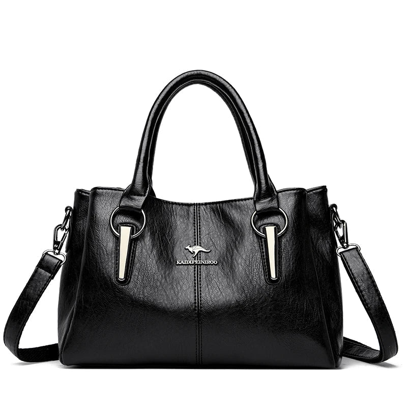 Avela Sac à Bandoulière en Cuir Souple