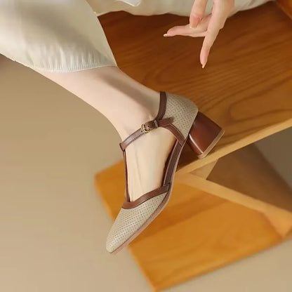 Chaussures à Talon Moyen Isava