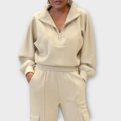 Ensemble de Lounge Cargo Élégant avec Pantalon Large
