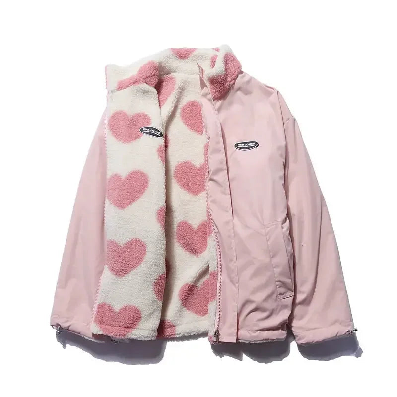 Alveena | Veste Réversible Cœur