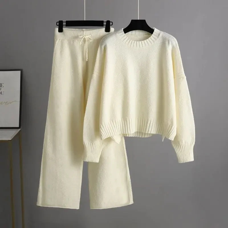 CAMILLE – ENSEMBLE DE DEUX PIÈCES EN TRICOT CONFORTABLE