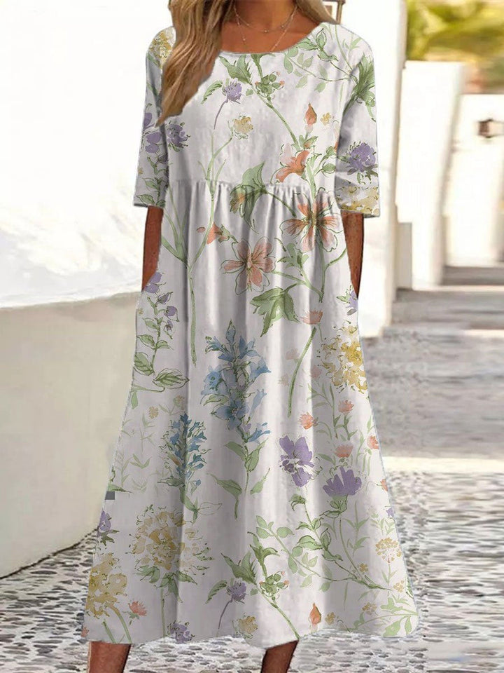 Wendy | Robe Midi Décontractée