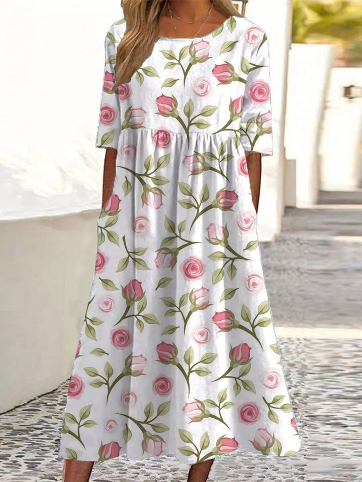 Wendy | Robe Midi Décontractée