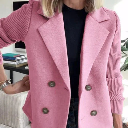 Amora™ | Blazer élégant à manches en tricot