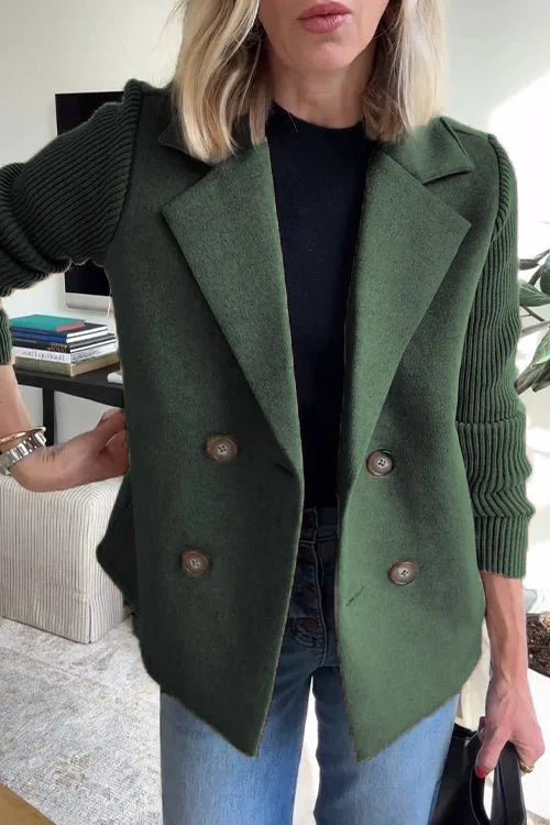 Amora™ | Blazer élégant à manches en tricot