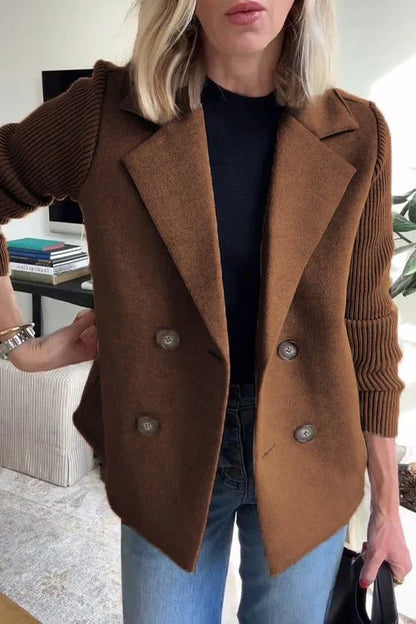 Amora™ | Blazer élégant à manches en tricot