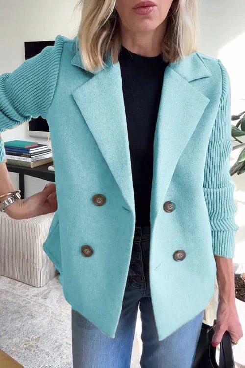 Amora™ | Blazer élégant à manches en tricot